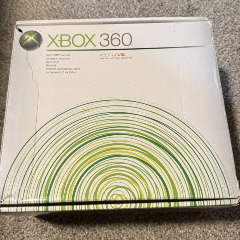 Original XBOX 360 20GB White Console Bundle Fully Tested & Working